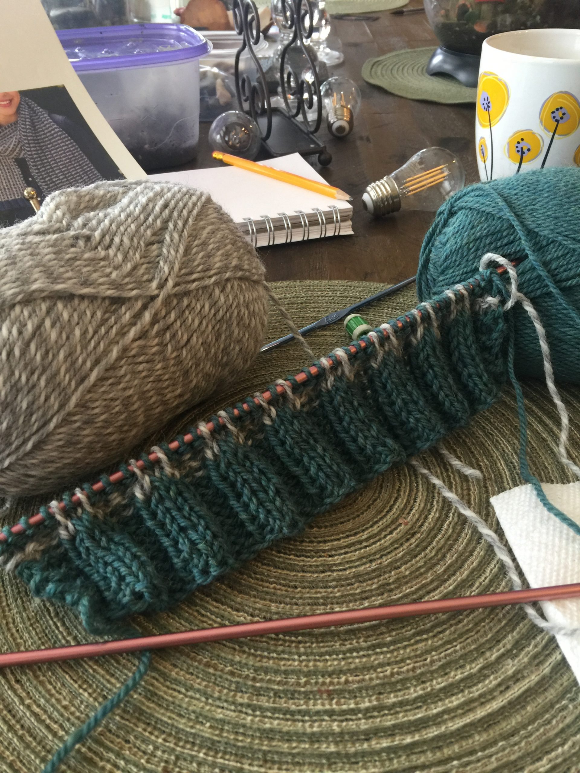 knitting for relaxation